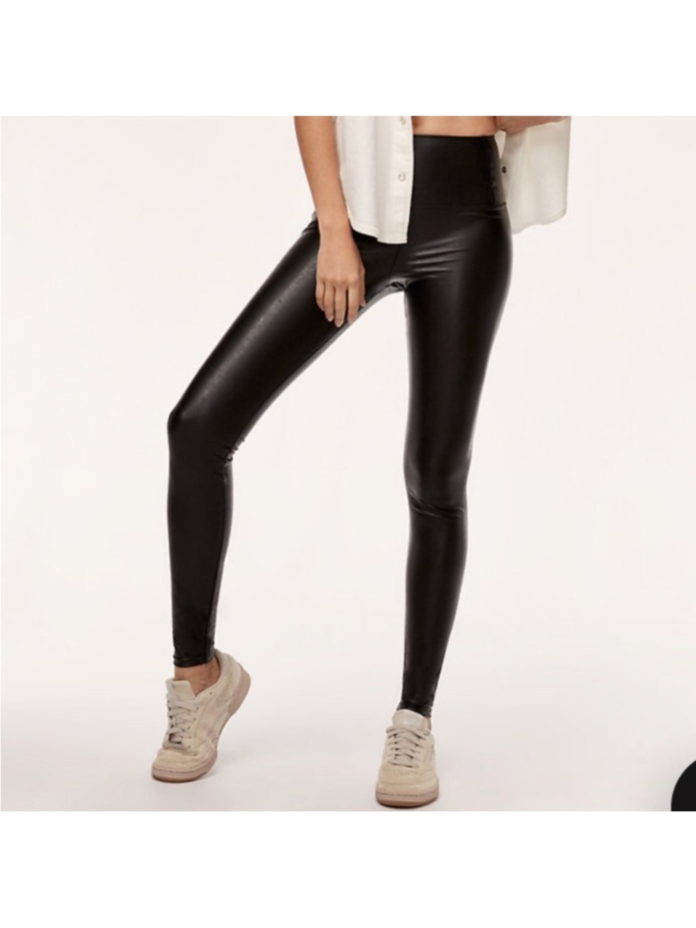 Wilfred Free Daria Faux Leather Leggings XS